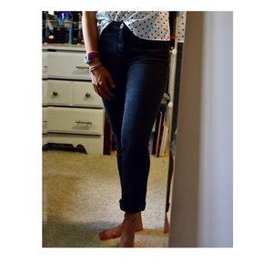 black dkny jeans